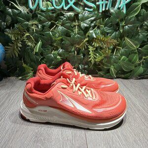 Altra Paradigm 6 Running Shoes Womens 9 Coral GuideRail Walking Gym Sneaker
